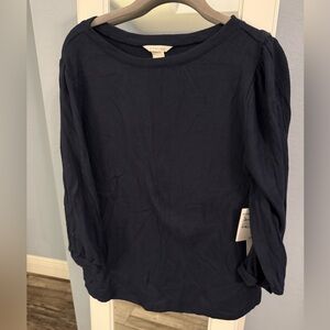 Caslon Deep Navy Light Sweater